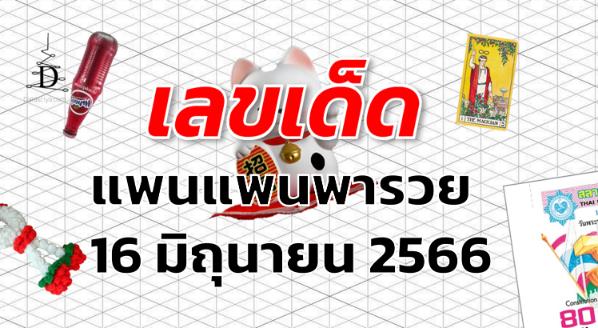 หวยแพนแพนพารวย เลขเด็ด งวด 16 มิถุนายน 2566